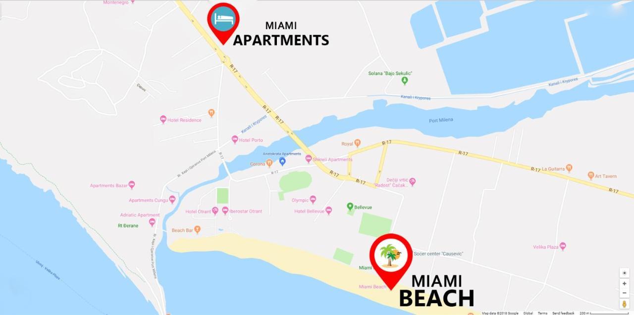 Miami Apartments Ulcinj Luaran gambar